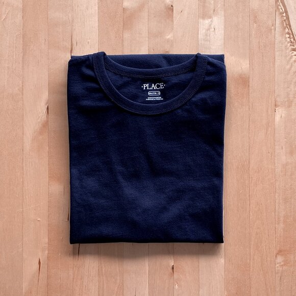 FREE add-on* Children's Place Rib-knit Crew-Neck T-Shirt Boys XXL - Picture 3 of 3